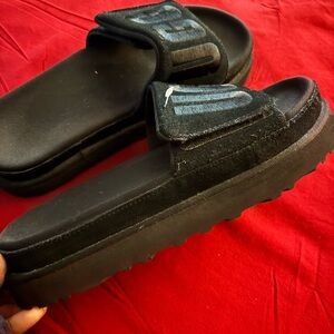 UGG Black Sandals